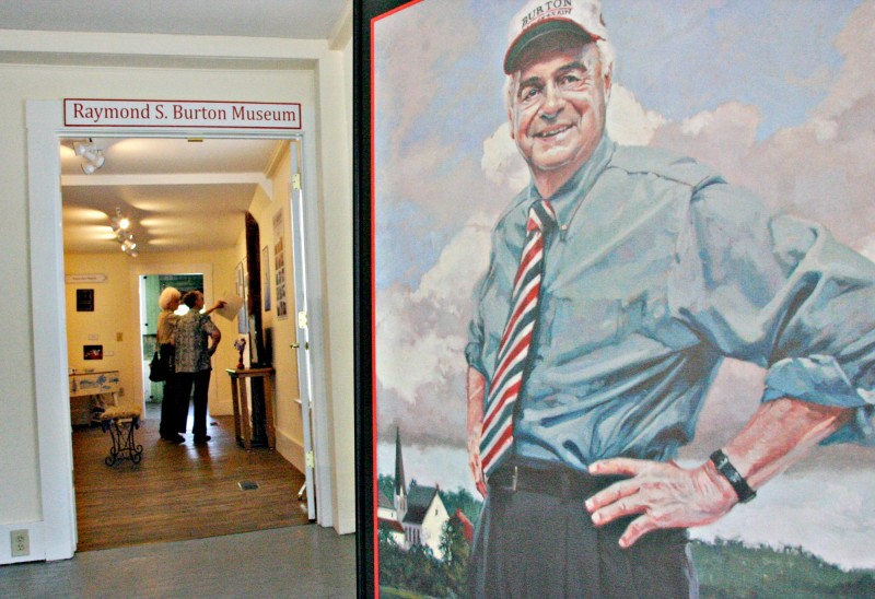 A portrait of New Hampshire Executive Councilor Ray Burton. Photo by Chris Jensen for NHPR.