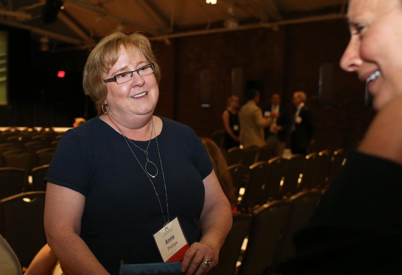 Anne Phillips at the 2016 annual meeting