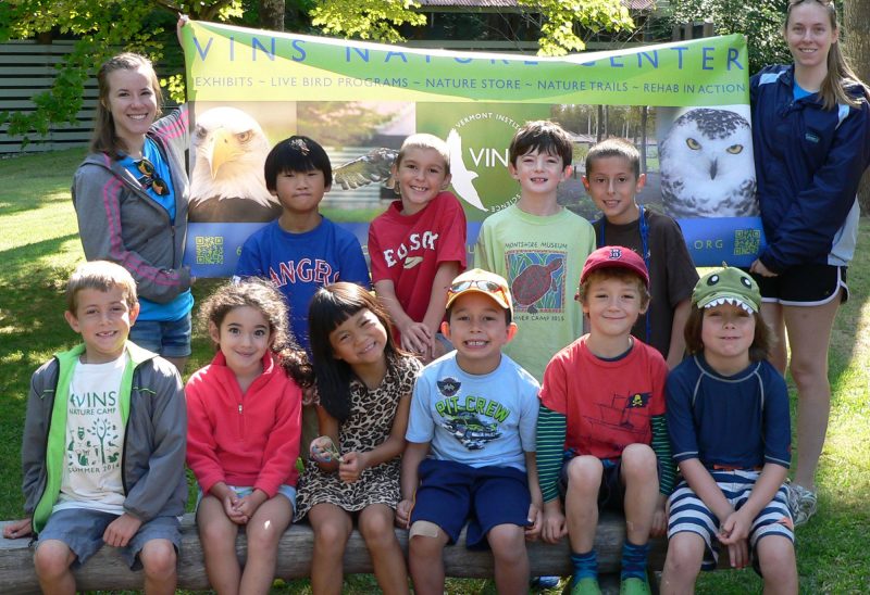 Children attend Nature Camp through Vermont Institute of Natural Science’ Center for Environmental Education. (Courtesy photo).