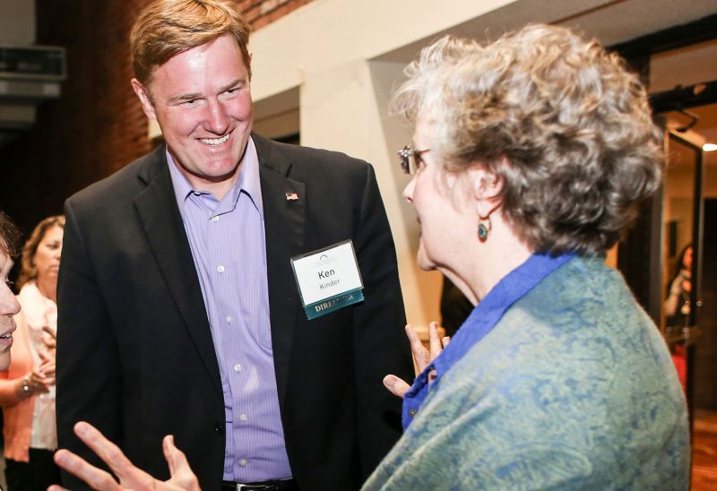 Ken Kinder and Helen Goodman at our 2016 Annual Meeting. (Photo by Cheryl Senter).