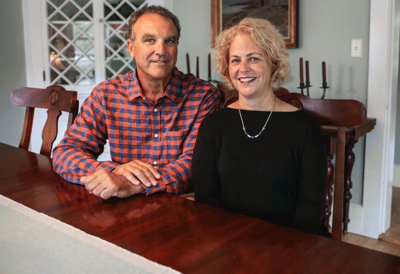 Terry and Nancy Conklin. (Photo by Cheryl Senter).