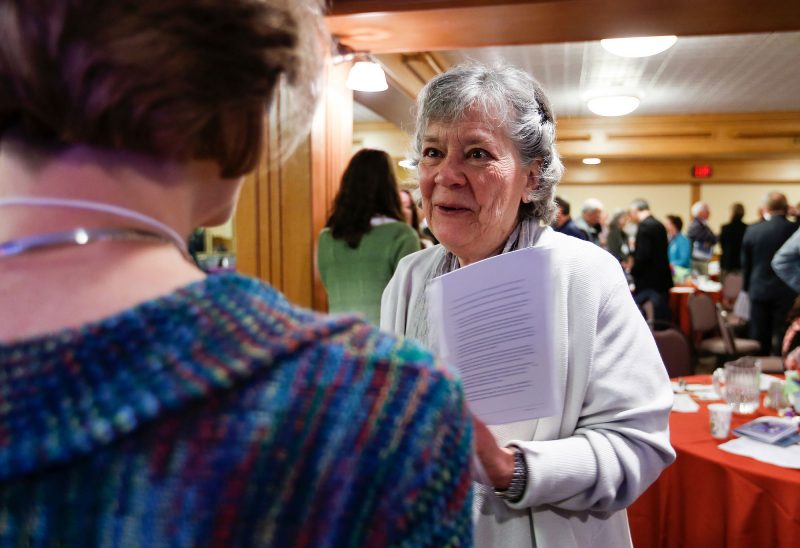 Nancy Stearns, Lake Region Advisory Board member, at the annual Charitable Foundation Leadership Summit