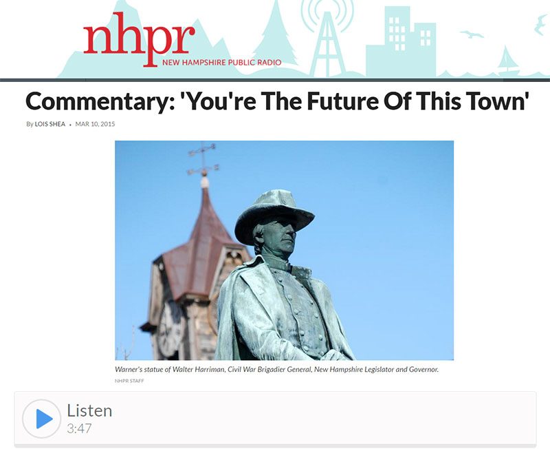 Commentary: 'You're The Future Of This Town'