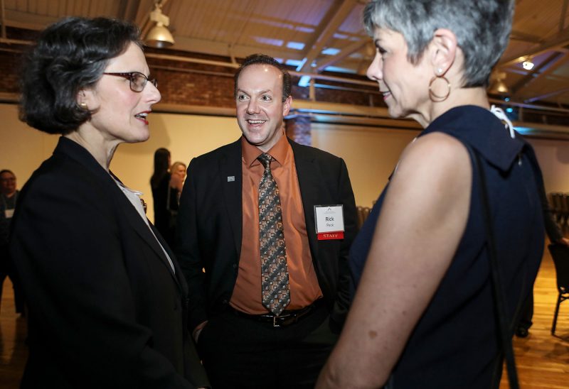 Richard Peck, vice president of development and philanthropy. (Photo by Cheryl Senter.)