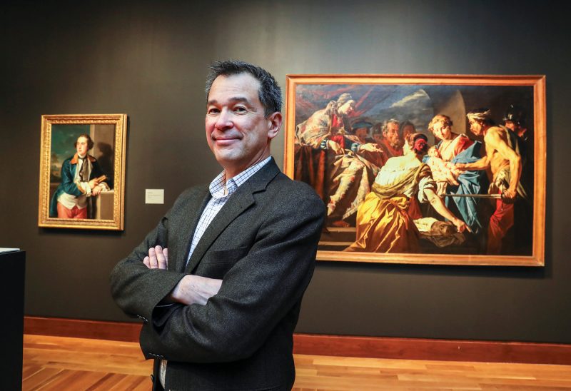 Alan Chong, director and CEO, Currier Museum of Art. (Photo by Cheryl Senter.)