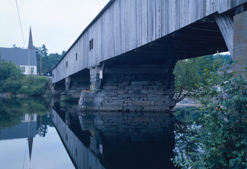 Bath Bridge, Spanning Ammonoosuc River in Bath. (Courtesy photo.)