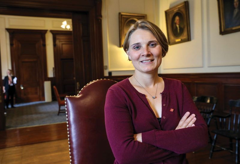 Allyson Ryder, associate director of Leadership New Hampshire and member of the Governor’s Advisory Council on Diversity and Inclusion. (Photo by Cheryl Senter.)