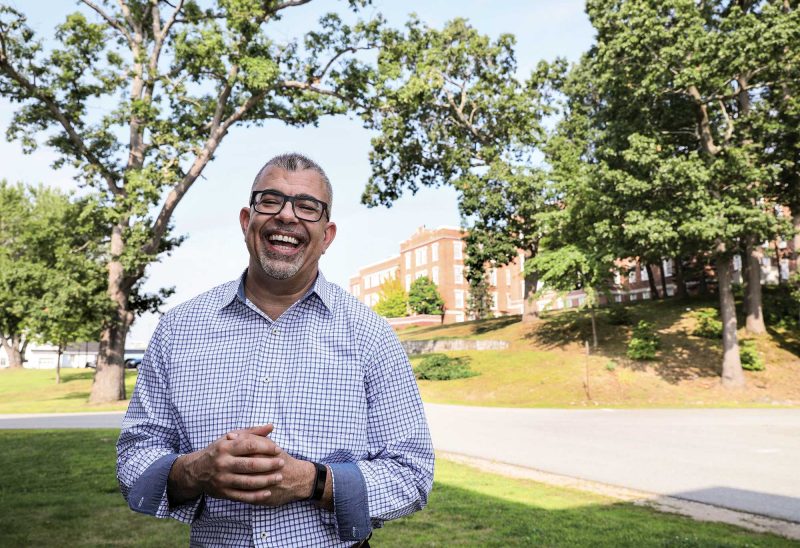 Anthony Poore, executive director of New Hampshire Humanities. (Photo by Cheryl Senter.)