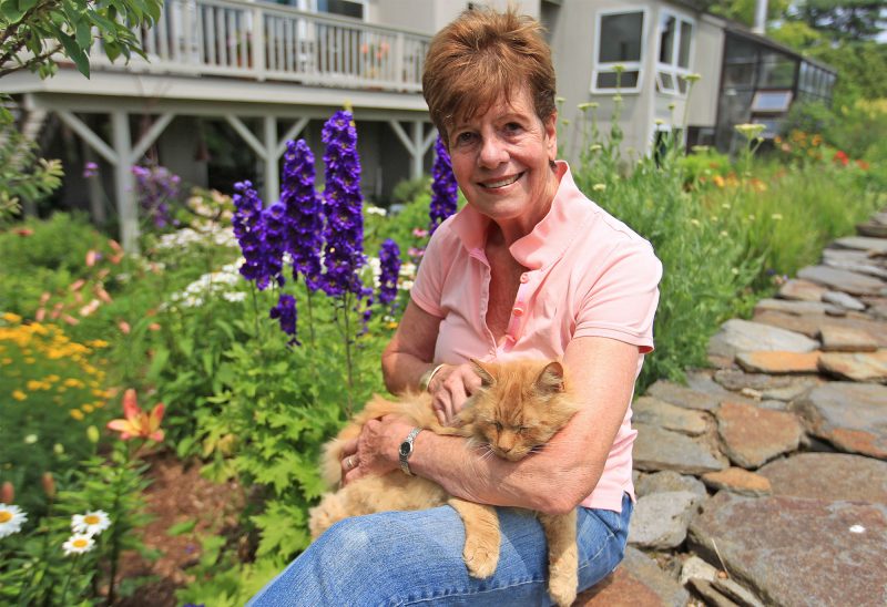 Story Wright, at her home in Dublin in 2011. (Photo by Cheryl Senter.)