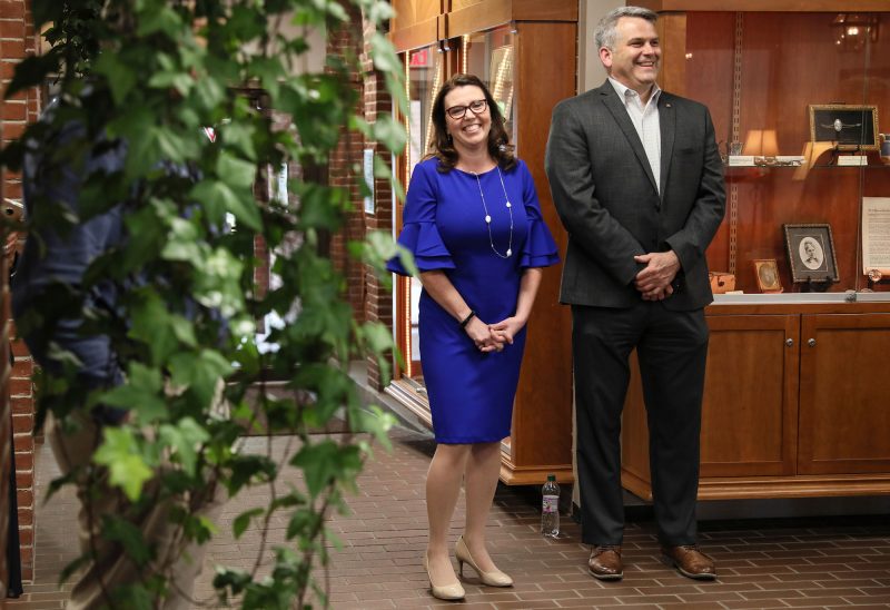 Elizabeth Dragon, city manager of Keene, 2019 Caroline and Martin Gross Fellow. (Photo by Cheryl Senter.)