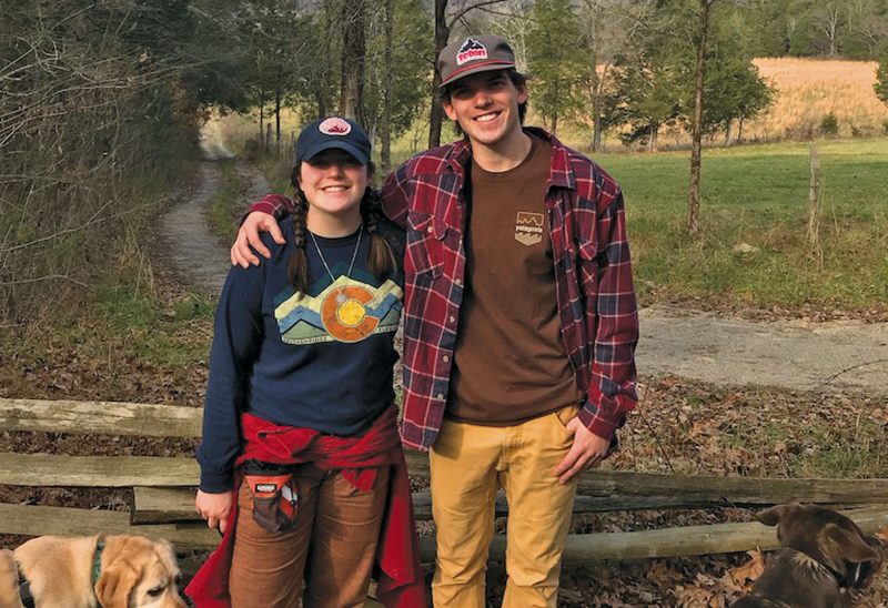 Foundation scholarships are helping Marissa and Dalton Courtemarche of Lyndeborough pursue their degrees. (Courtesy photo.)
