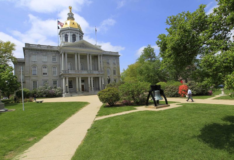 State House, Concord, NH. (Photo by Cheryl Senter.)