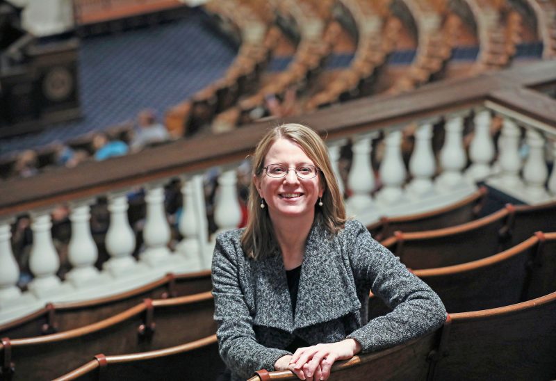 Devon Chaffee, ACLU of New Hampshire Executive Director. (Photo by Cheryl Senter.)