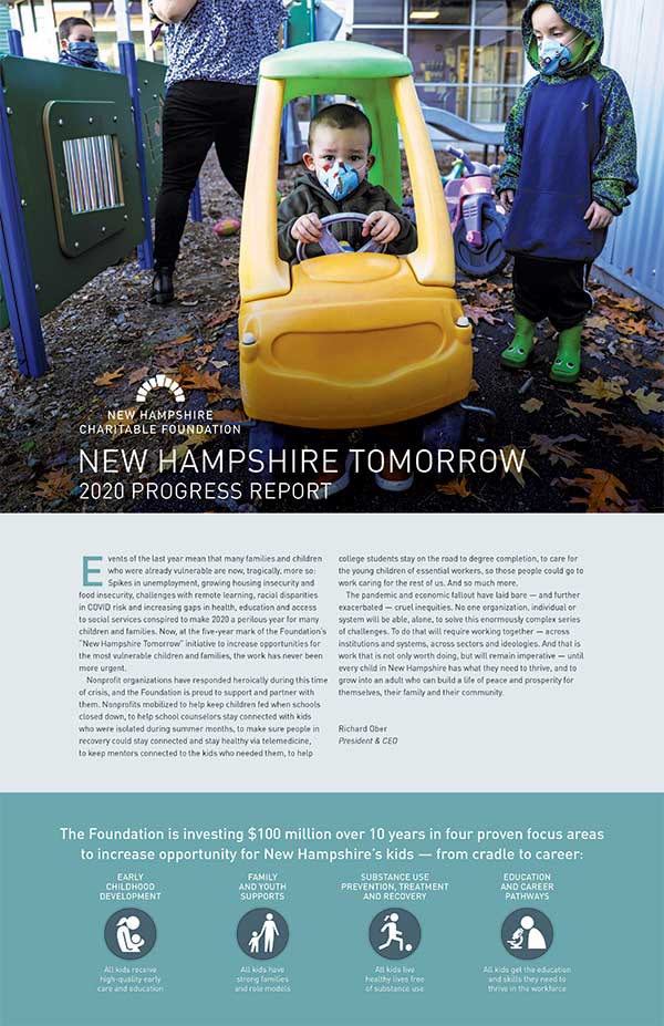 New Hampshire Tomorrow 2020 Progress Report