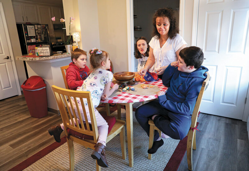 haron and her family now have stable housing thanks to CATCH Neighborhood Housing. (Photo by Cheryl Senter.)