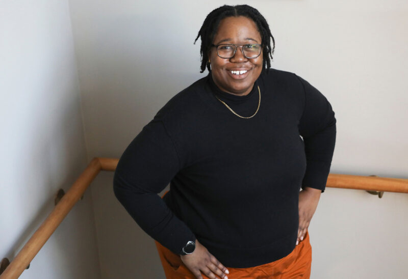 Seana McDuffie joined the Charitable Foundation in fall of 2022 as a program and student aid officer. (Photo by Cheryl Senter.)