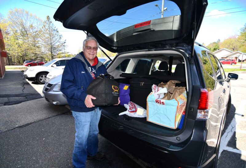 Stafford Meals on Wheels volunteer driver, Don. (Courtesy photo.)