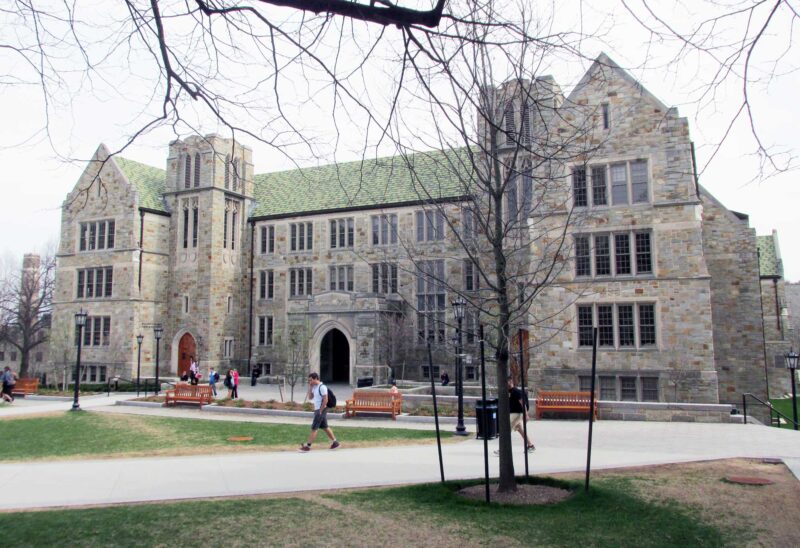 Fulton Hall at Boston College where Grace Wirein of Dublin is pursuing her Master’s degree in Mental Health Counseling. (Courtesy photo.)