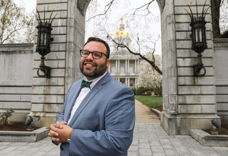 Gene Martin, executive director at the New Hampshire Fiscal Policy Institute. (Photo by Cheryl Senter.)